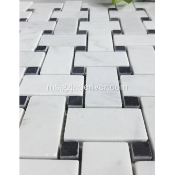 Marble Floor Inlay Pattern Stone Mosaic untuk Bilik Mandi